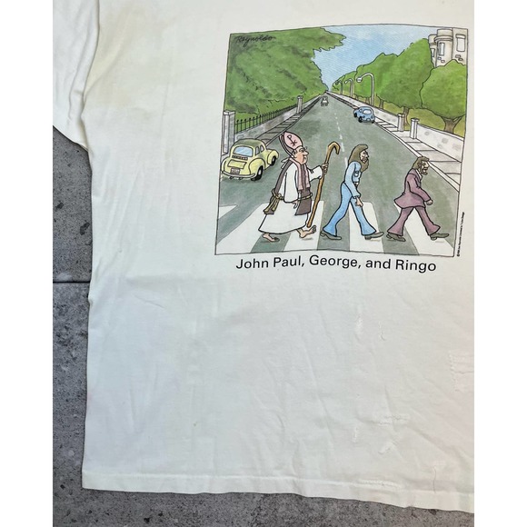 "John Paul, George, And Ringo" Tee (XXL) - 1990s - Picture 4 of 4